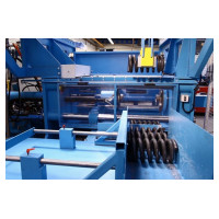 500kN Universal in-line coil spring test- and setting machine 